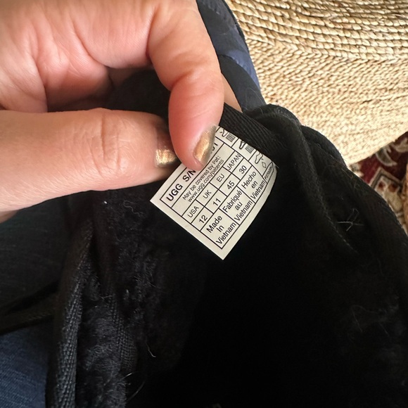 UGG Neumel LTA Peace Camo Boot Black Poppy Men's Classic Boots Size 12 - Picture 7 of 7